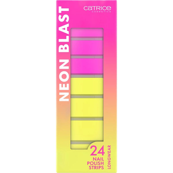 Autocollants pour ongle Catrice Neon Blast 24 Pièces