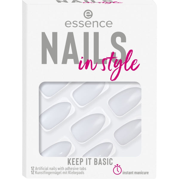 Faux ongles Essence Nails In Style 12 Pièces 15-keep it basic