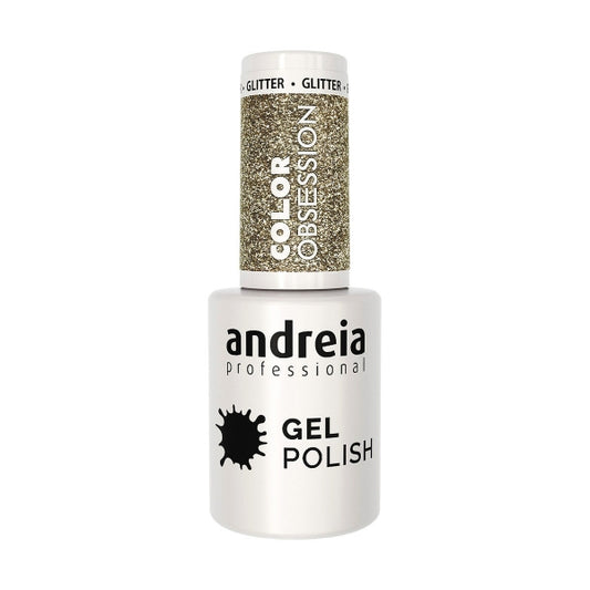 Vernis à ongles en gel Andreia Gel Polish 10,5 ml Doré